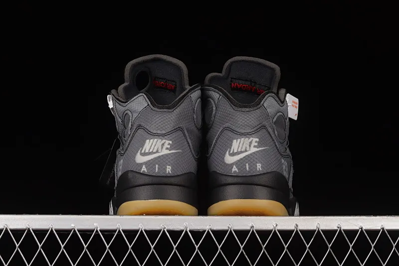 All Categories Air Jordan Jordan Series Basketball Shoes Air Jordan 5 Foreign Trade Version OF x Air Jordan 5 Retro SP AJ5 Joe 5 Black Sail 3M Reflective Basketball Shoes CT8480-001